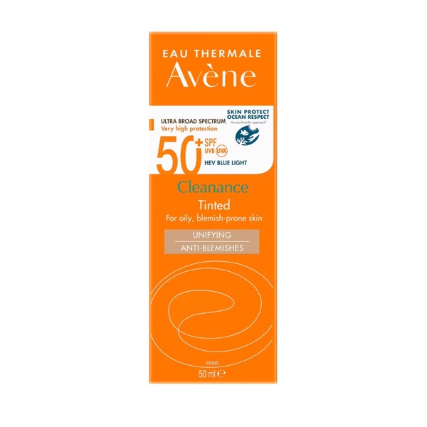 Avène Cleanance Solaire con color SPF 50+