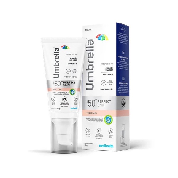 Umbrella Perfect Skin con color FPS 50+
